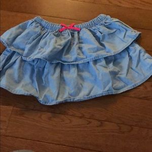 OshKosh, adorable denim little girl skirt, size 4T